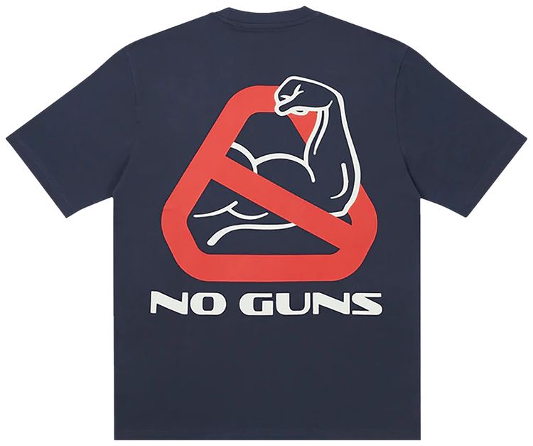 Palace Nein Guns T Shirt Navy