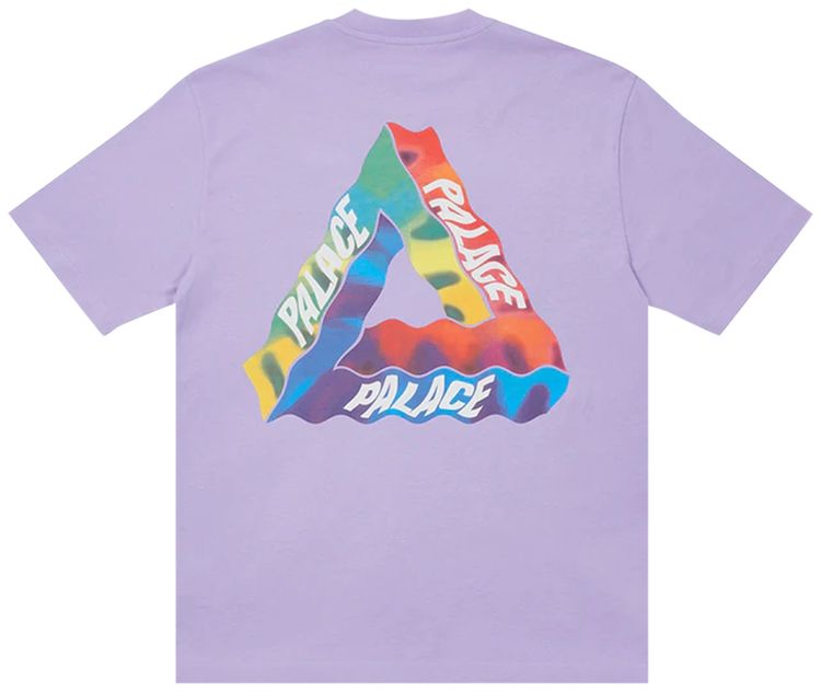 Palace Tri Visions T Shirt Violet