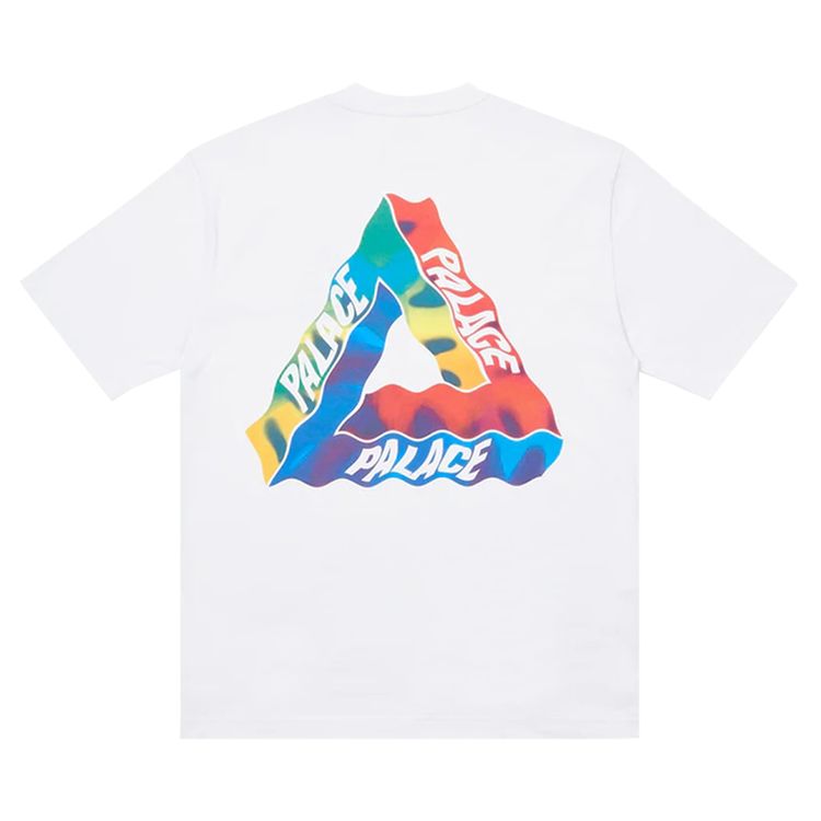 Palace Tri Visions T Shirt White