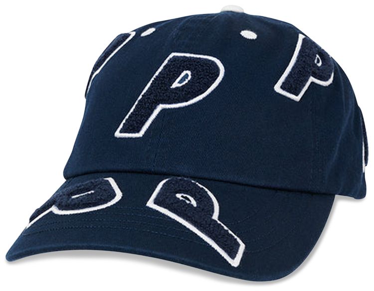 Palace Chenille Multi P 6 Panel Navy