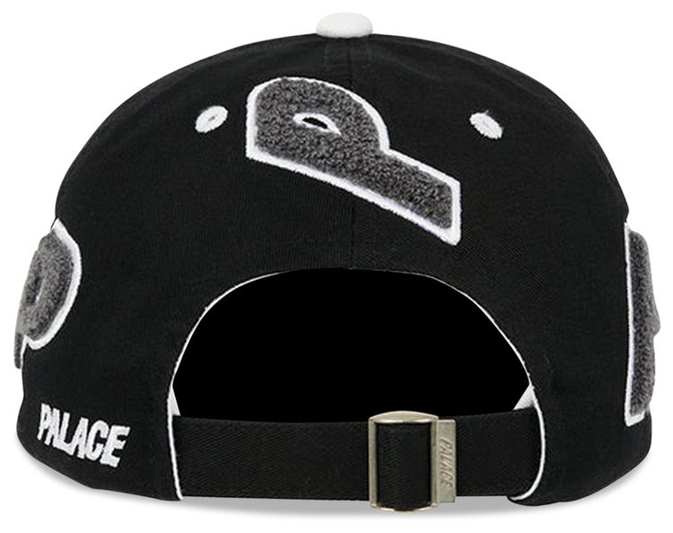 Palace Chenille Multi P 6 Panel Black