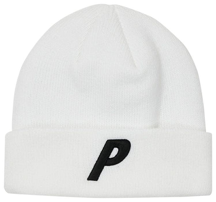 Palace 3D P Beanie White