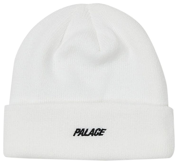 Palace 3D P Beanie White