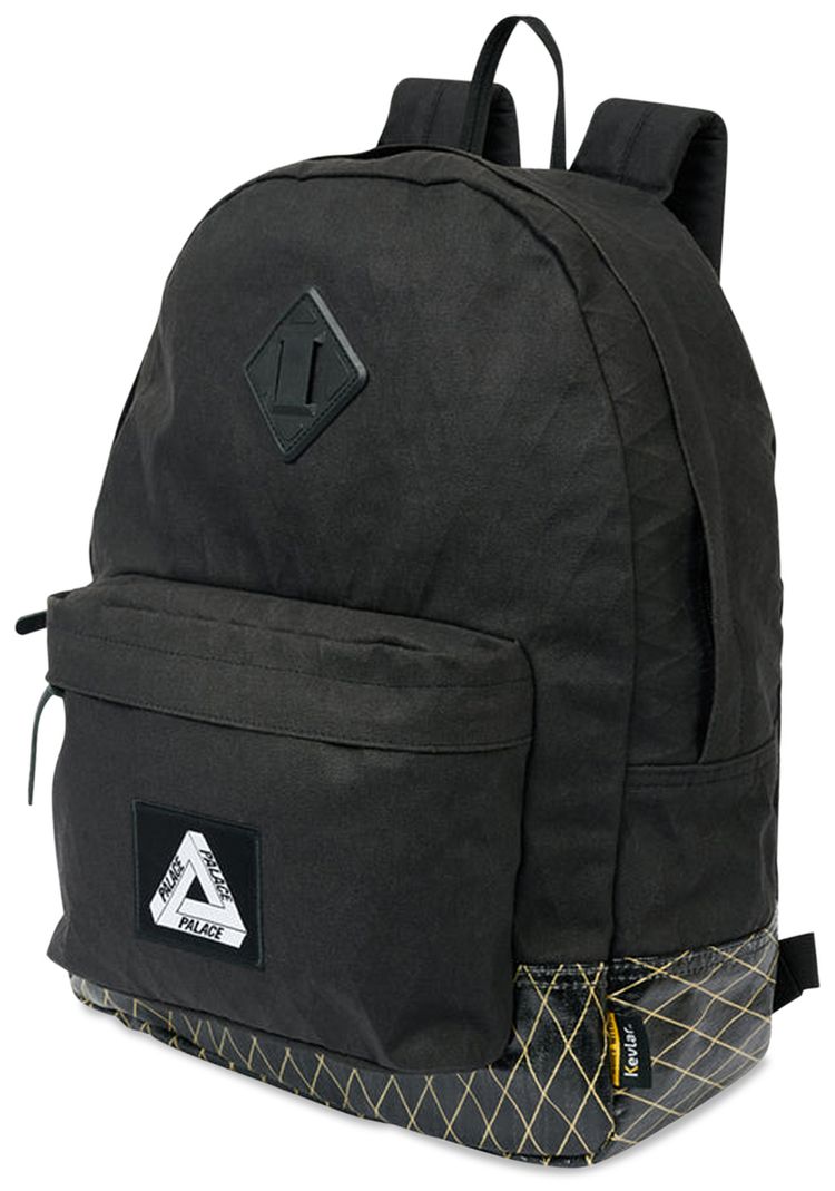 Palace X Pac Cotton Canvas Backpack Black