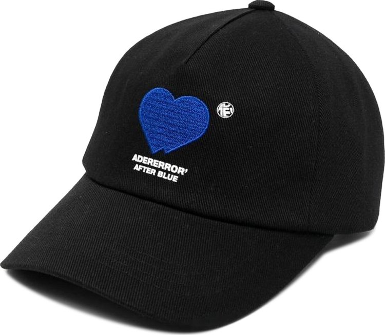 Ader Error Twin Heart Logo Cap 'Black'