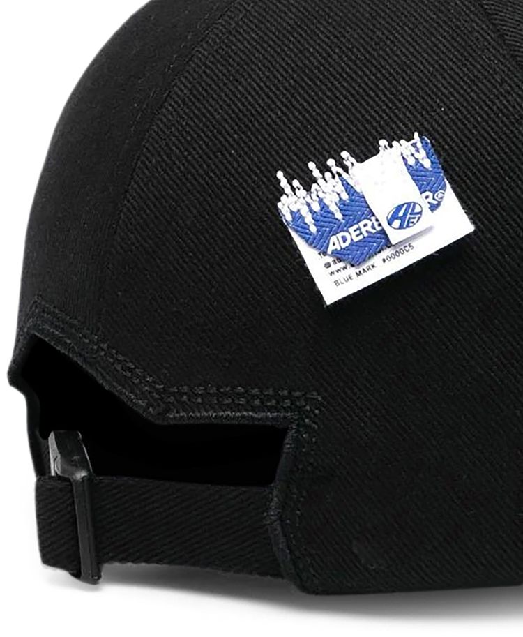 Ader Error Twin Heart Logo Cap Black