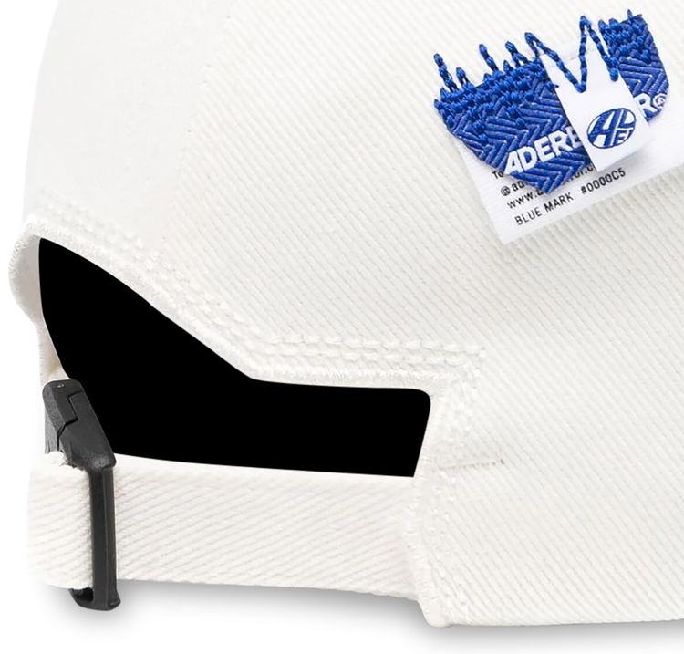 Ader Error Twin Heart Logo Cap Off White
