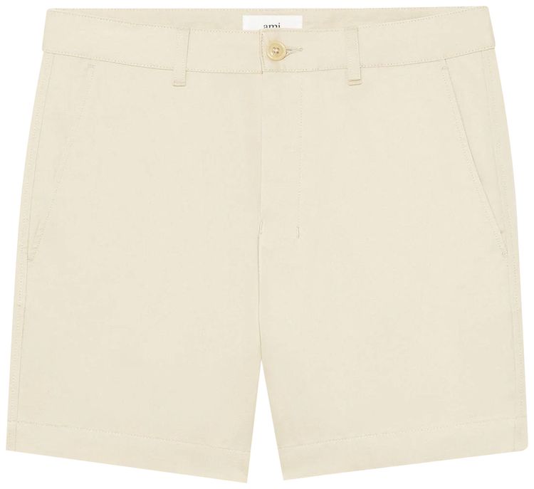 Ami Chino Shorts Beige