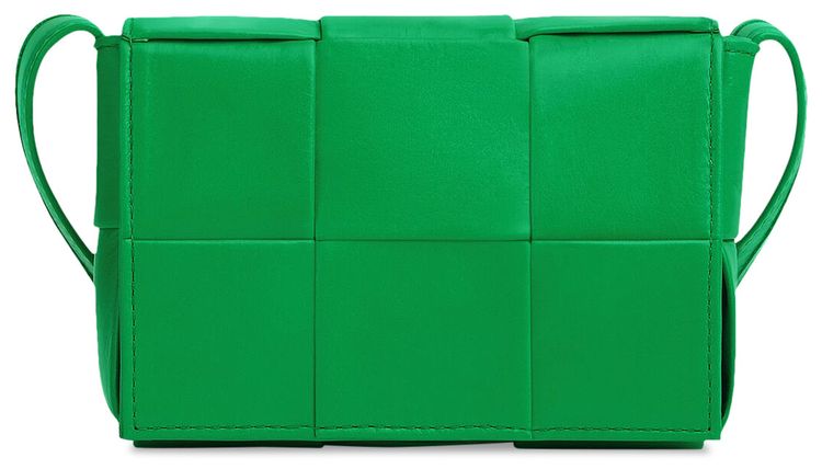 Bottega Veneta Mini Cassette Bag ParakeetSilver