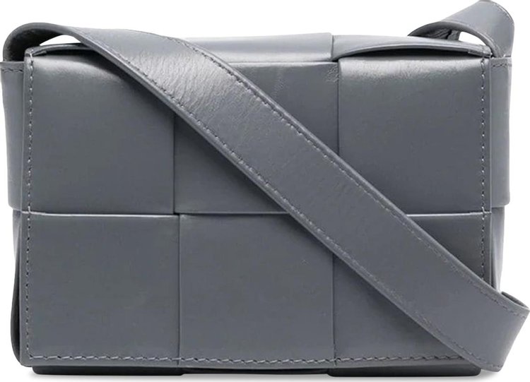 Bottega Veneta Mini Cassette Bag ThunderSilver