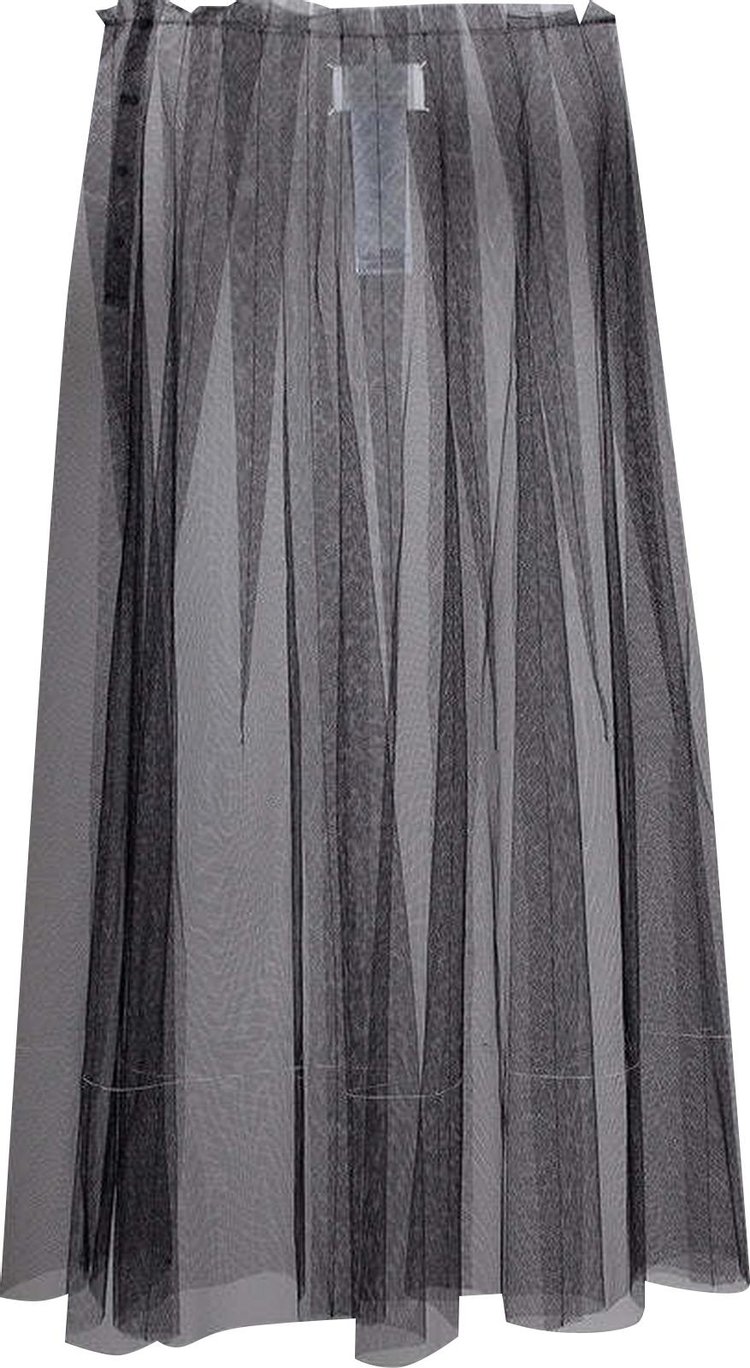Maison Margiela Tulle Maxi Skirt 'Black'