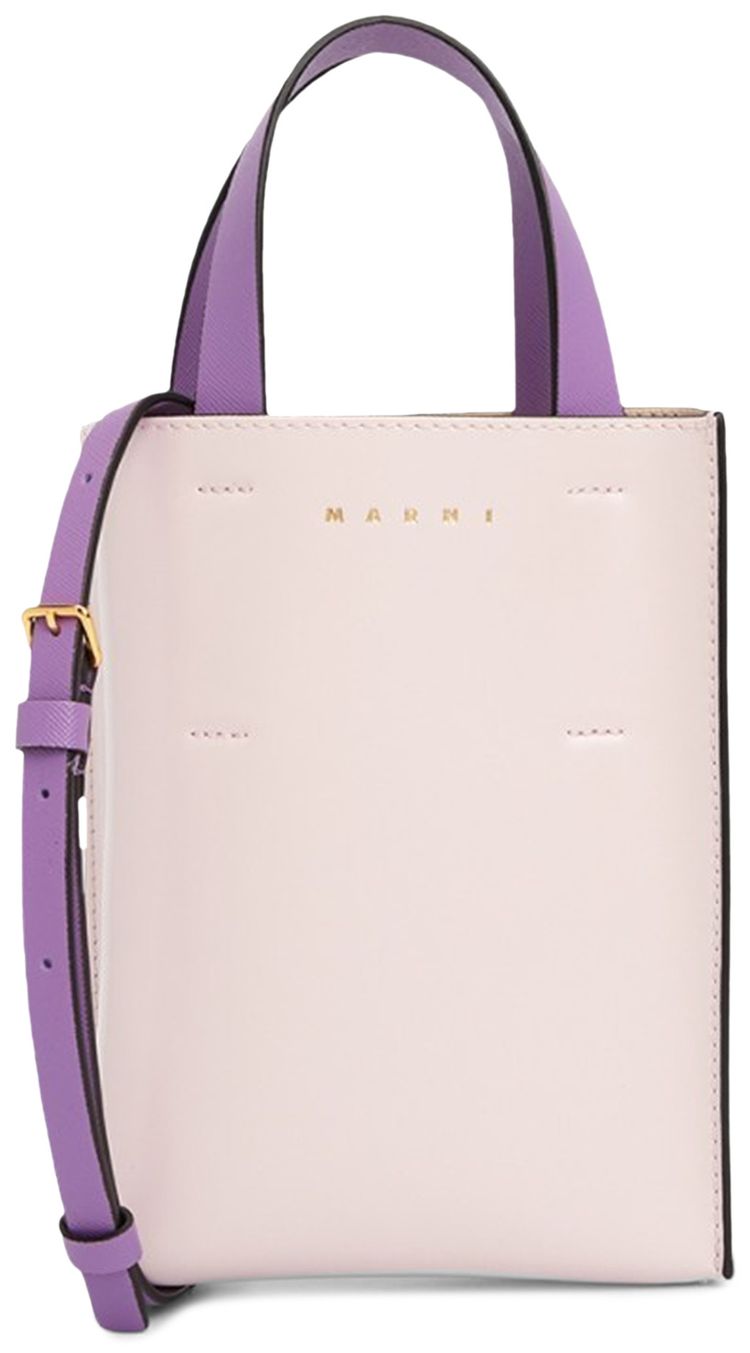 Marni Shoulder Shopping Bag Black