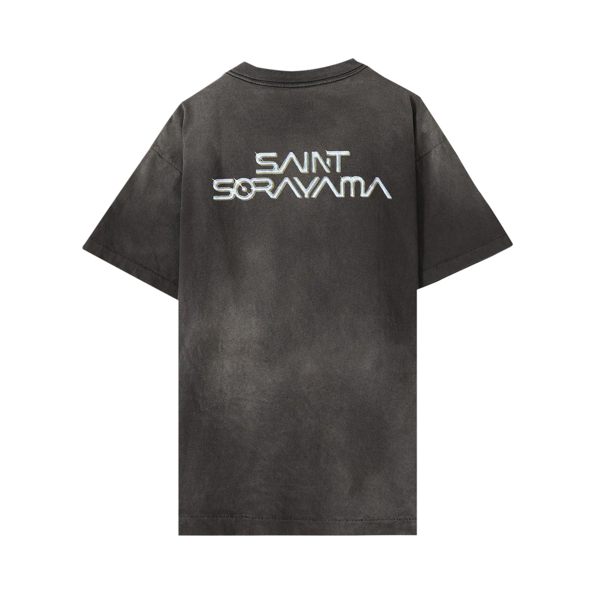 Buy Saint Michael x Sorayama T-Shirt 'Black' - SM S22 0000