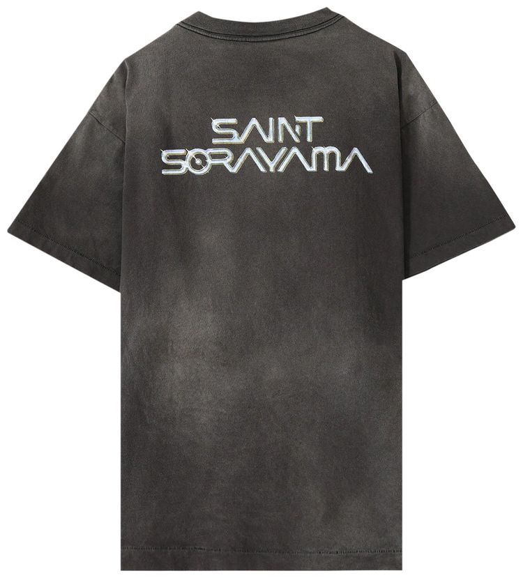 SAINT Mxxxxxx x Sorayama T Shirt Black