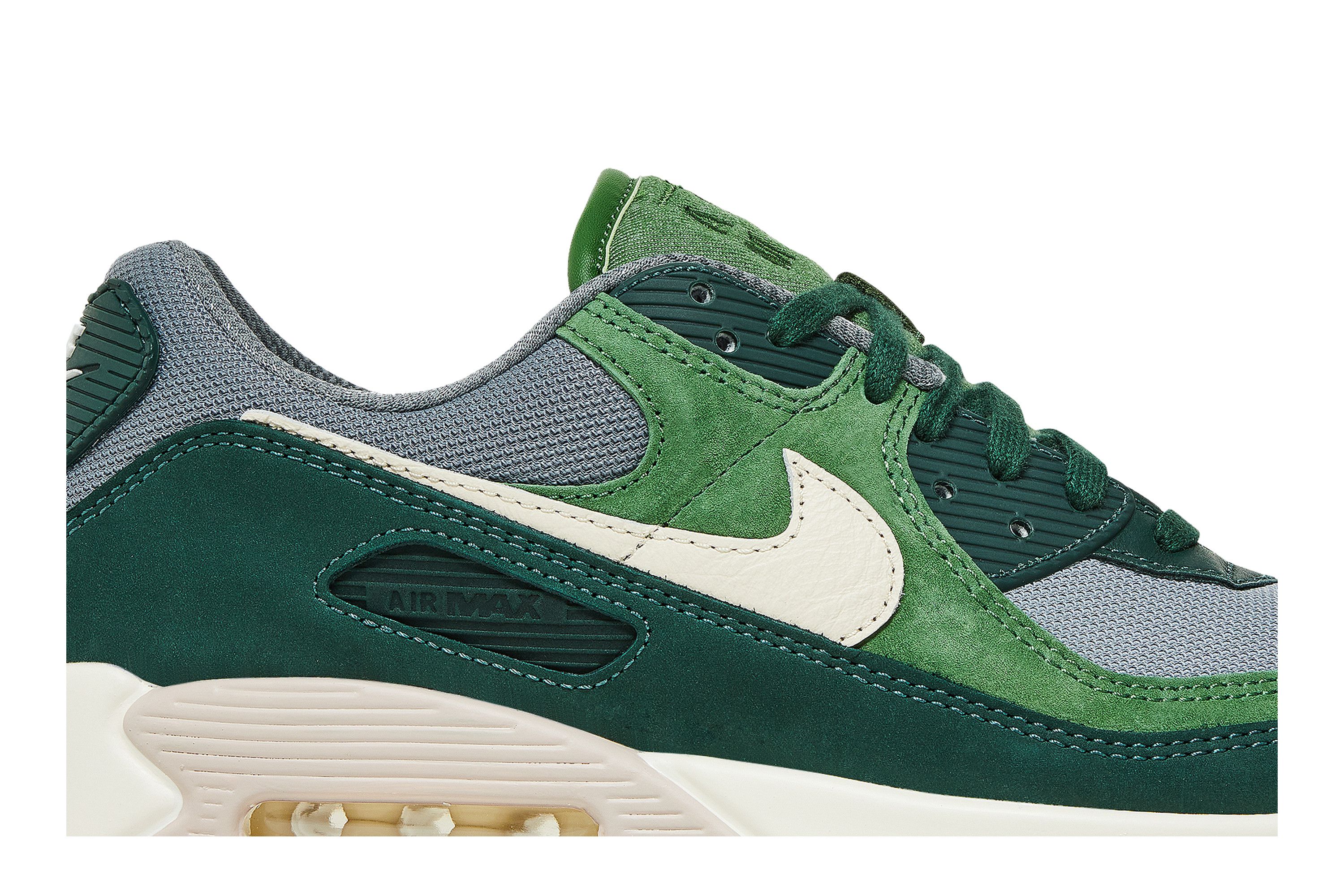 Air max 90 green suede hot sale