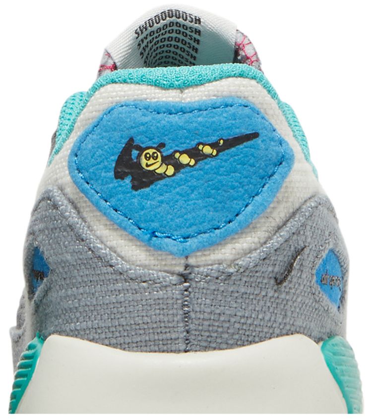 Nike Air Max 90 Leather TD Air Sprung   Iron Grey