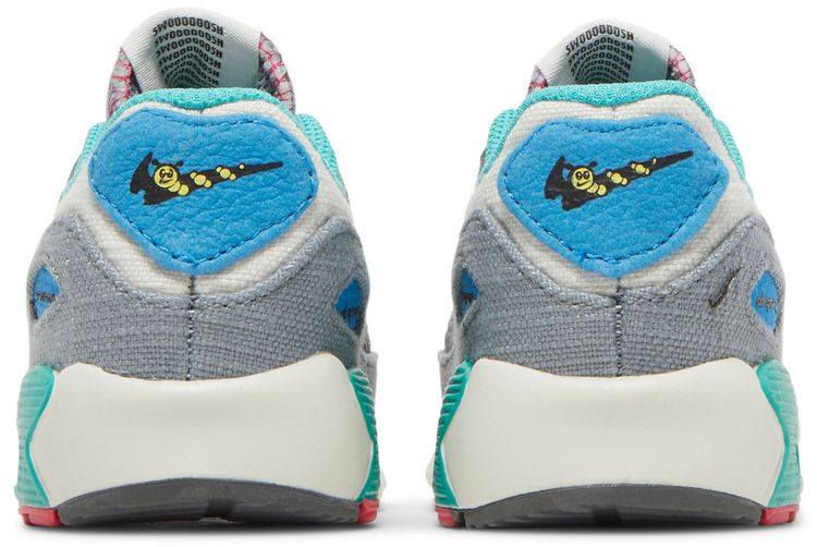 Nike Air Max 90 Leather TD Air Sprung   Iron Grey