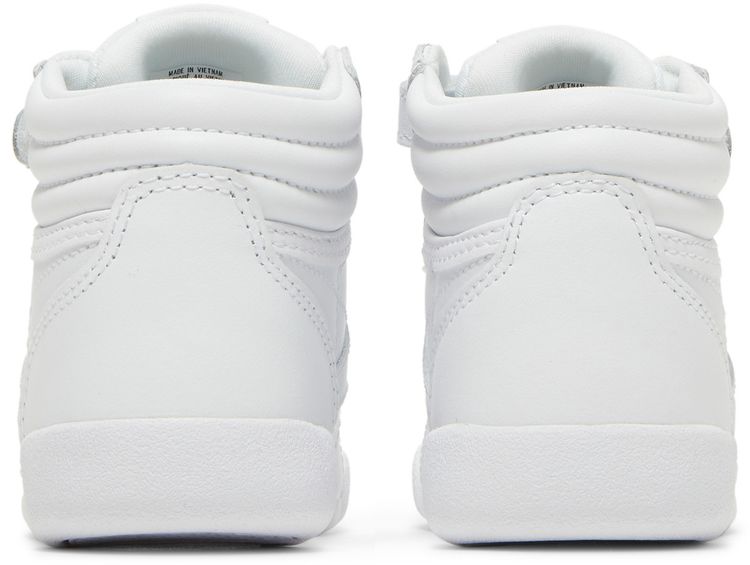 Reebok Freestyle High Toddler Triple White