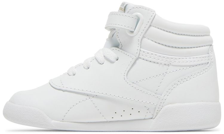 Reebok Freestyle High Toddler Triple White