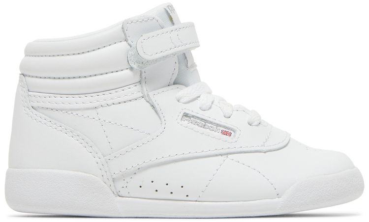 Reebok Freestyle High Toddler Triple White