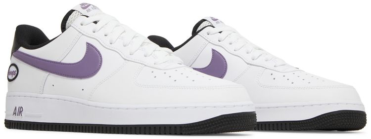 Nike Air Force 1 07 LV8 Hoops   White Canyon Purple