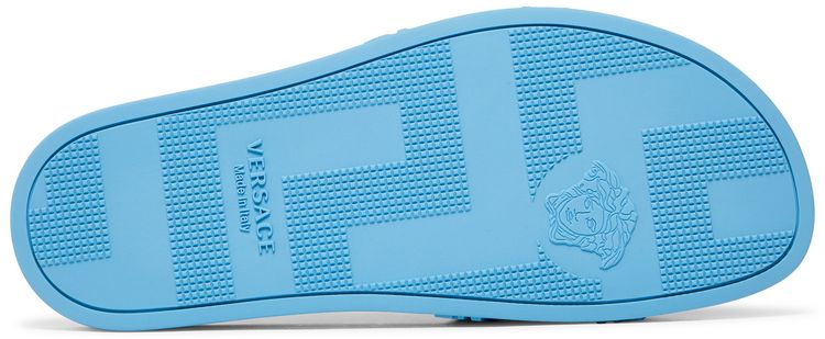Versace Palazzo Medusa Pool Slide Blue