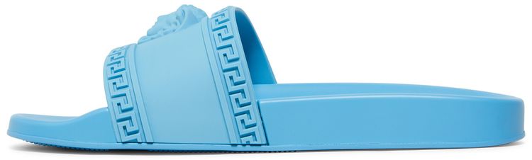 Versace Palazzo Medusa Pool Slide Blue