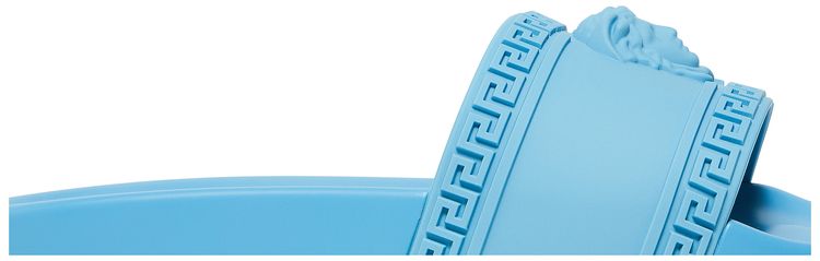 Versace Palazzo Medusa Pool Slide Blue