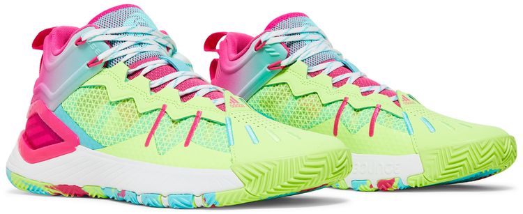 Adidas D Rose Son of Chi Godspeed Signal Green Pink