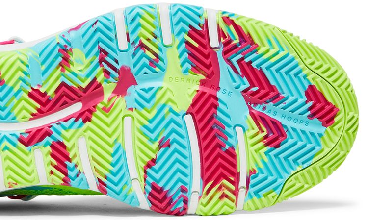 Adidas D Rose Son of Chi Godspeed Signal Green Pink