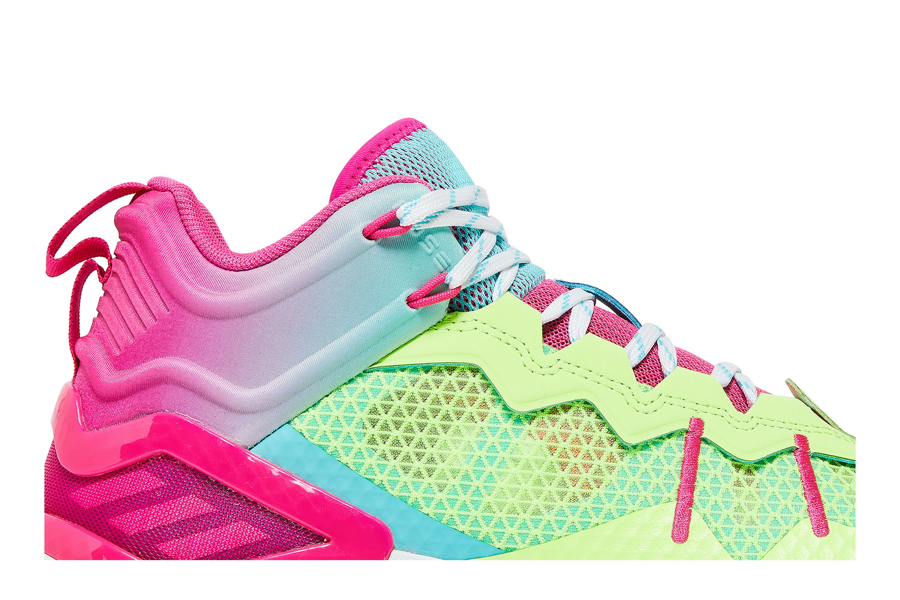 Size 10.0 D Rose Son of Chi 'Godspeed - Signal Green Pink'