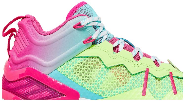 Adidas D Rose Son of Chi Godspeed Signal Green Pink