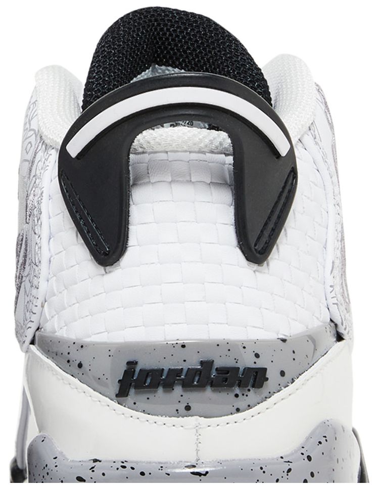 Air Jordan Dub Zero GS White Cement