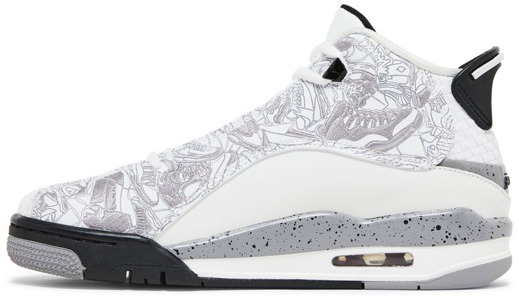 Air Jordan Dub Zero GS White Cement