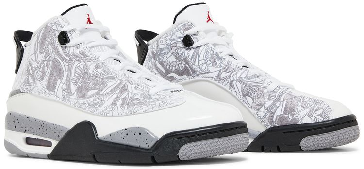 Air Jordan Dub Zero GS White Cement