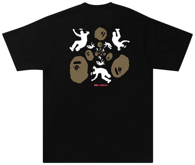BAPE x Union Tee Black