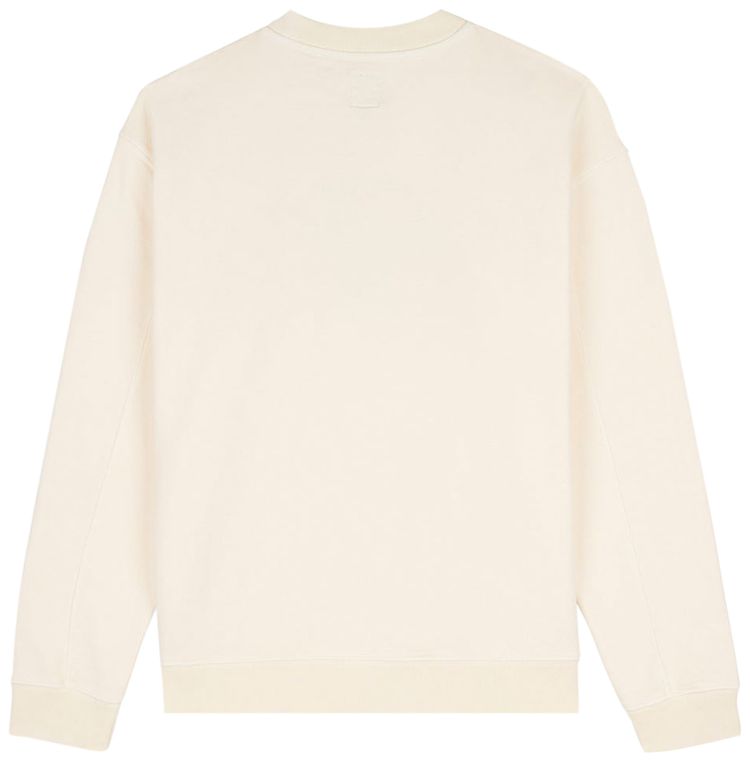 Brain Dead Invisible Forces Crewneck Sweatshirt Cream