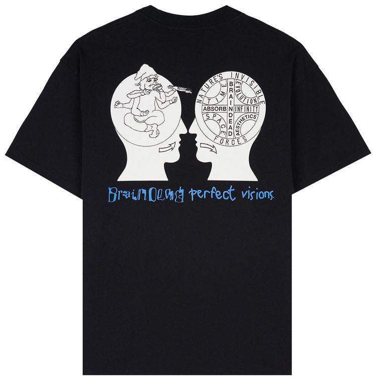 Brain Dead Perfect Visions T Shirt Black