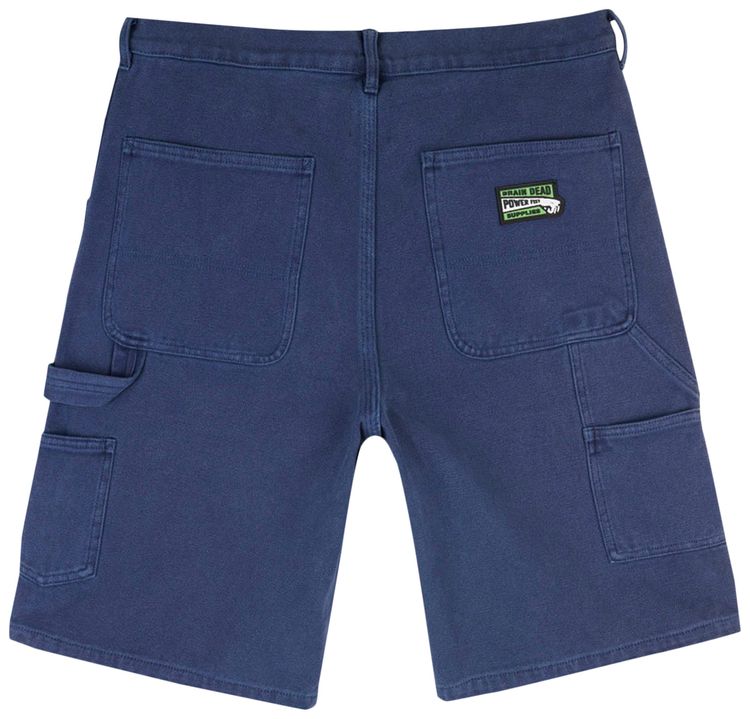 Brain Dead Washed Hard WareSoft Wear Carpenter Short Navy