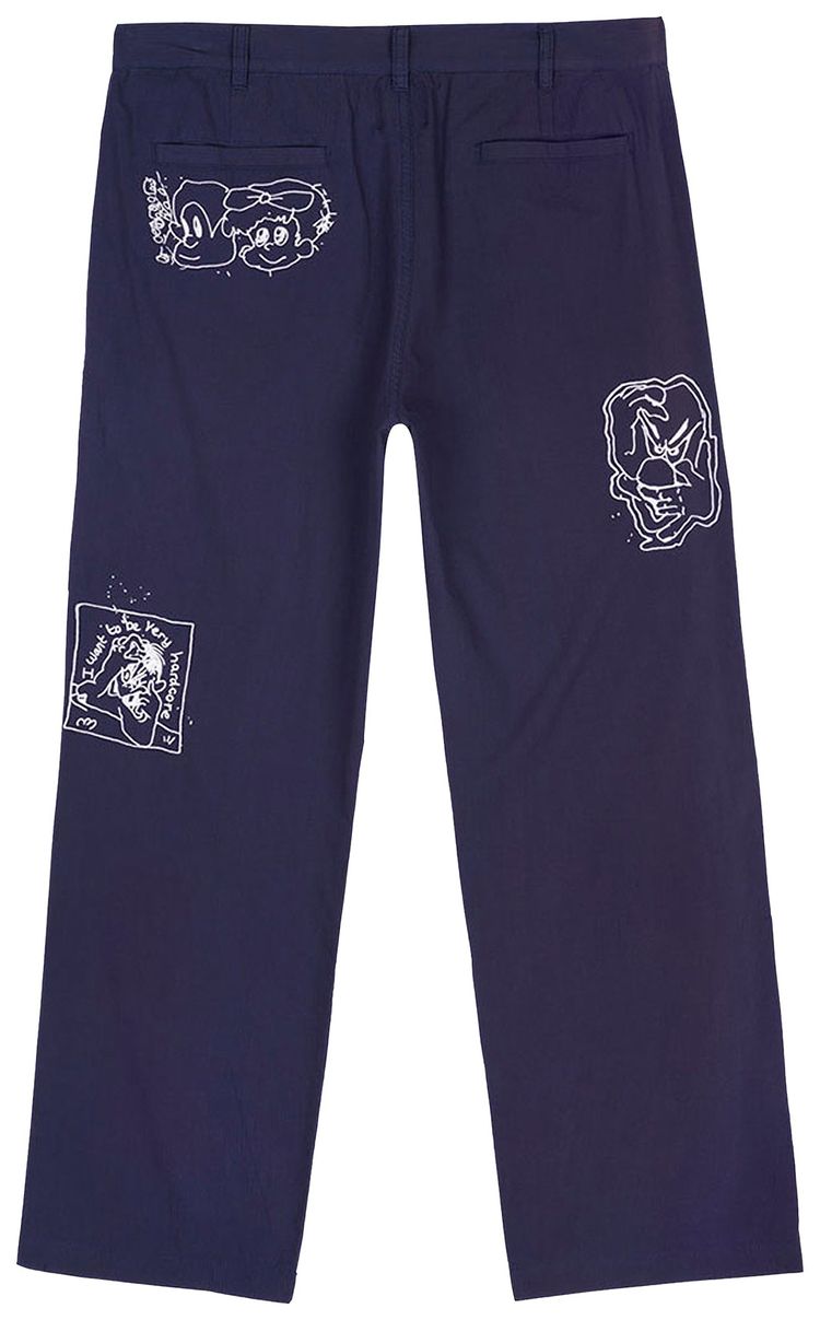 Brain Dead Leomi Resort Pant Navy
