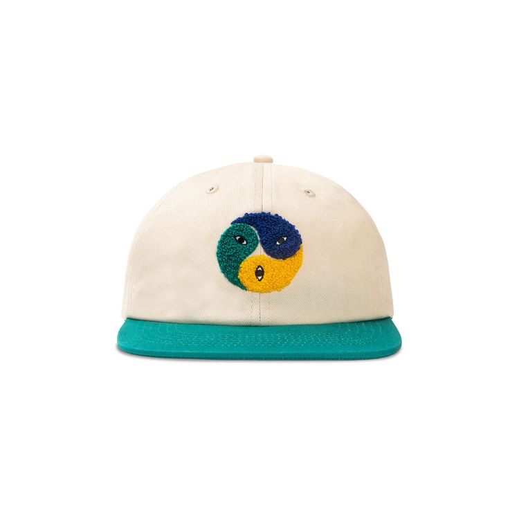 Real Bad Man 3 Way 6 Panel Cap NaturalGreen