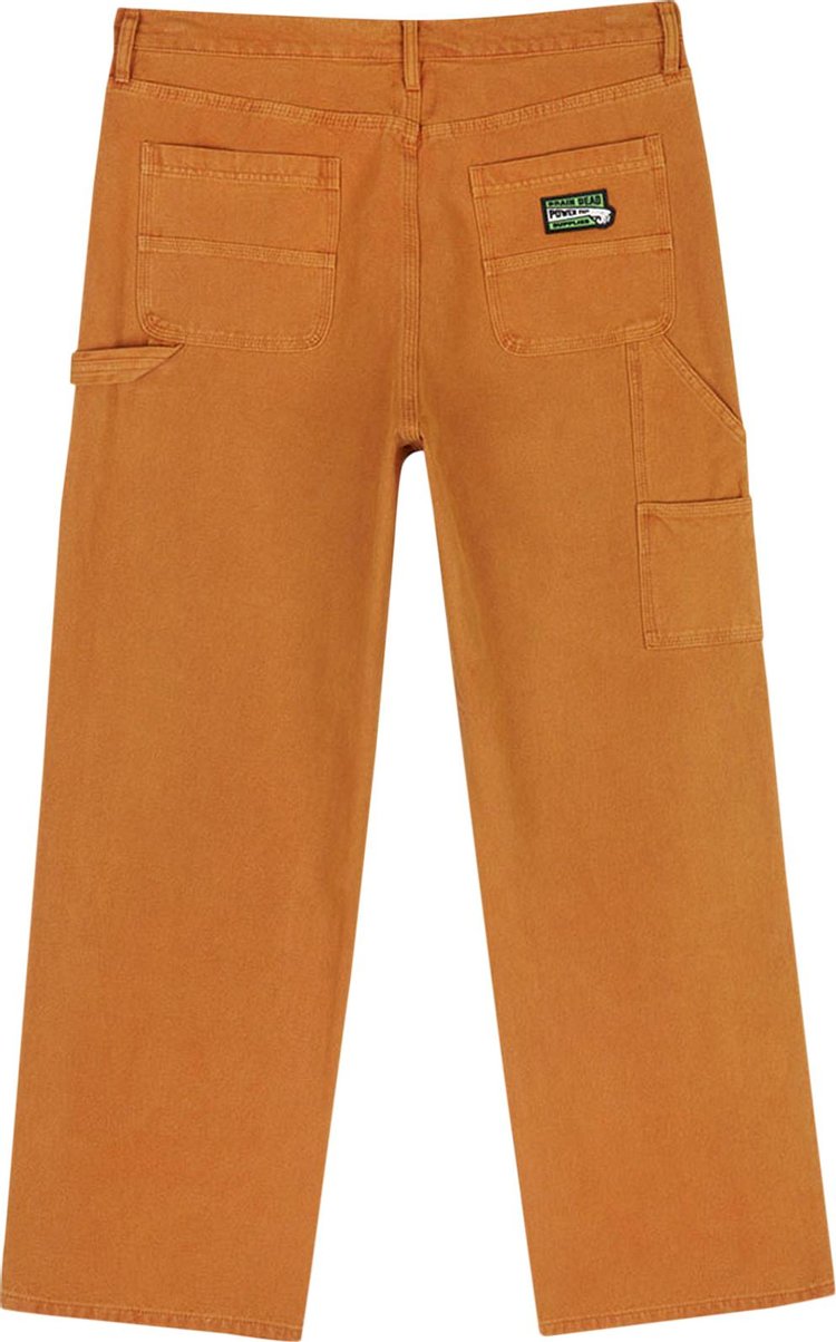 Brain Dead Canvas Gardening Pant Washed Duck Brown