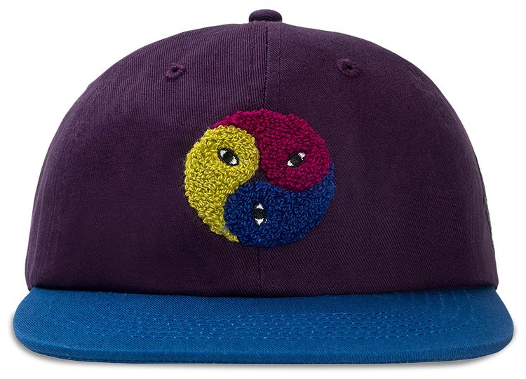 Real Bad Man 3 Way 6 Panel Cap PurpleBlue