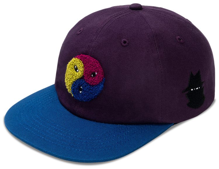 Real Bad Man 3 Way 6 Panel Cap PurpleBlue
