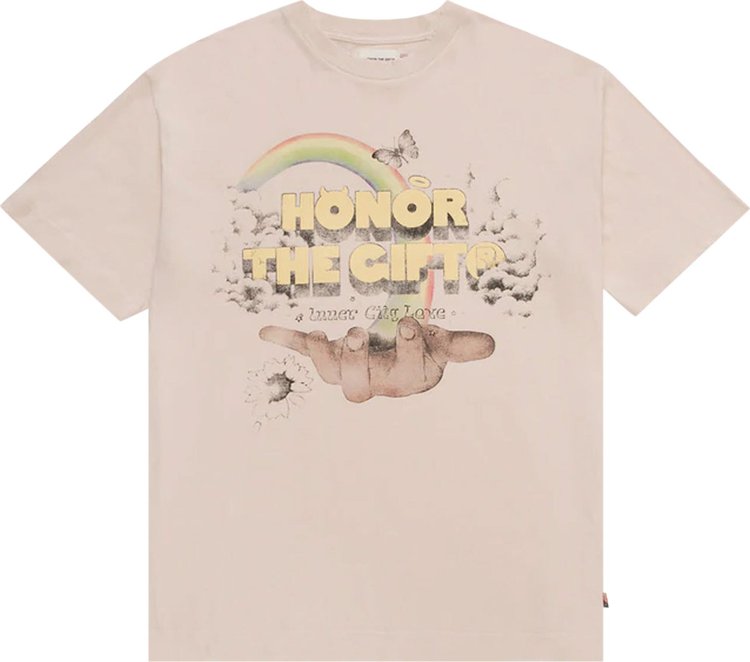 Honor The Gift Palms Short-Sleeve T-Shirt 'Cream'
