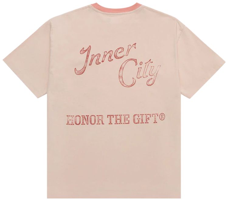 Honor The Gift Neighborhood Pocket Short Sleeve T Shirt Cream
