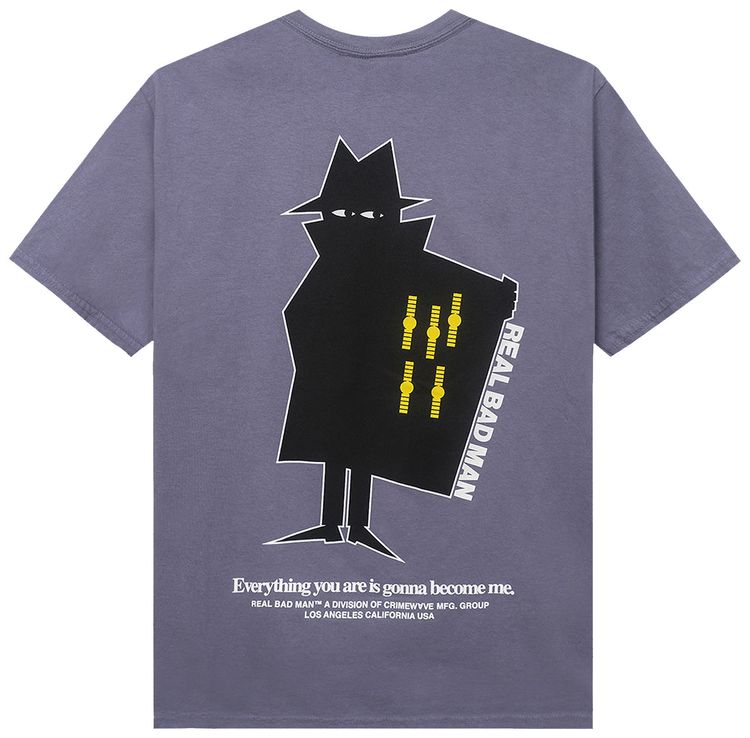 Real Bad Man Everything Short Sleeve Tee Disco Purple