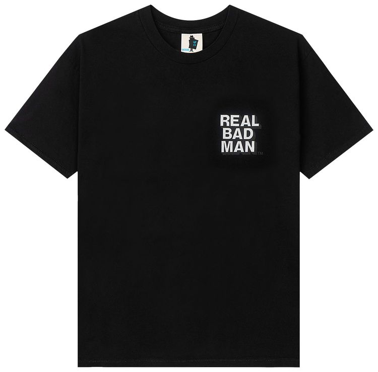 Real Bad Man Everything Short Sleeve Tee Black
