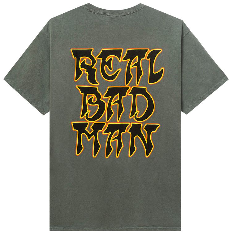 Real Bad Man Highest Priest Short Sleeve Tee Surplus Green
