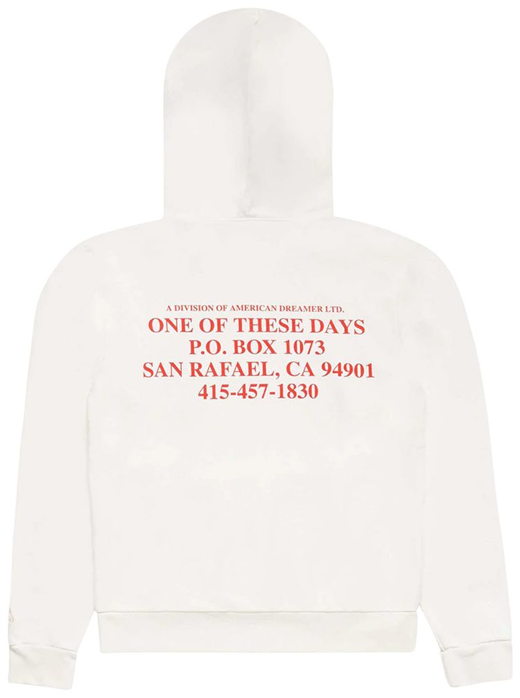 One Of These Days New Riders Hoodie BoneInfrared